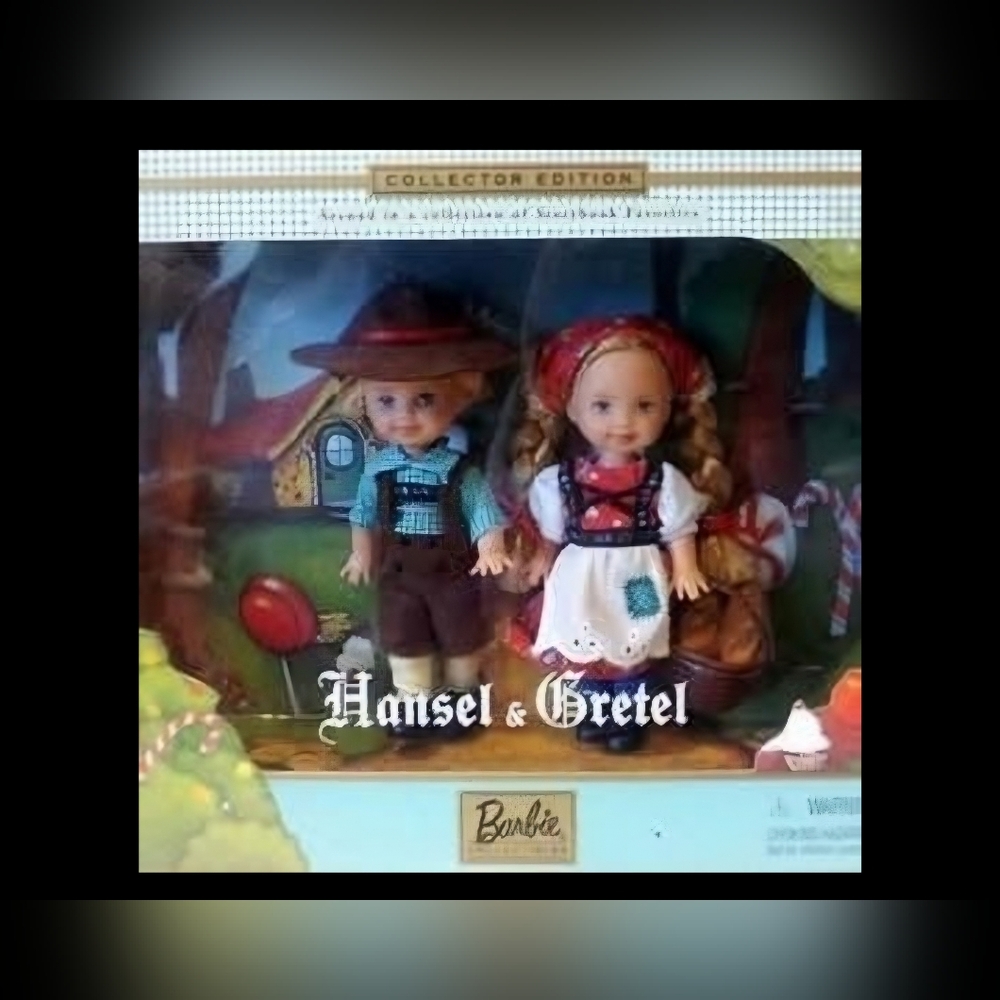 Barbie Hansel & Gretel Storybook Favorite Tommy Kelly 4" doll set NRFB